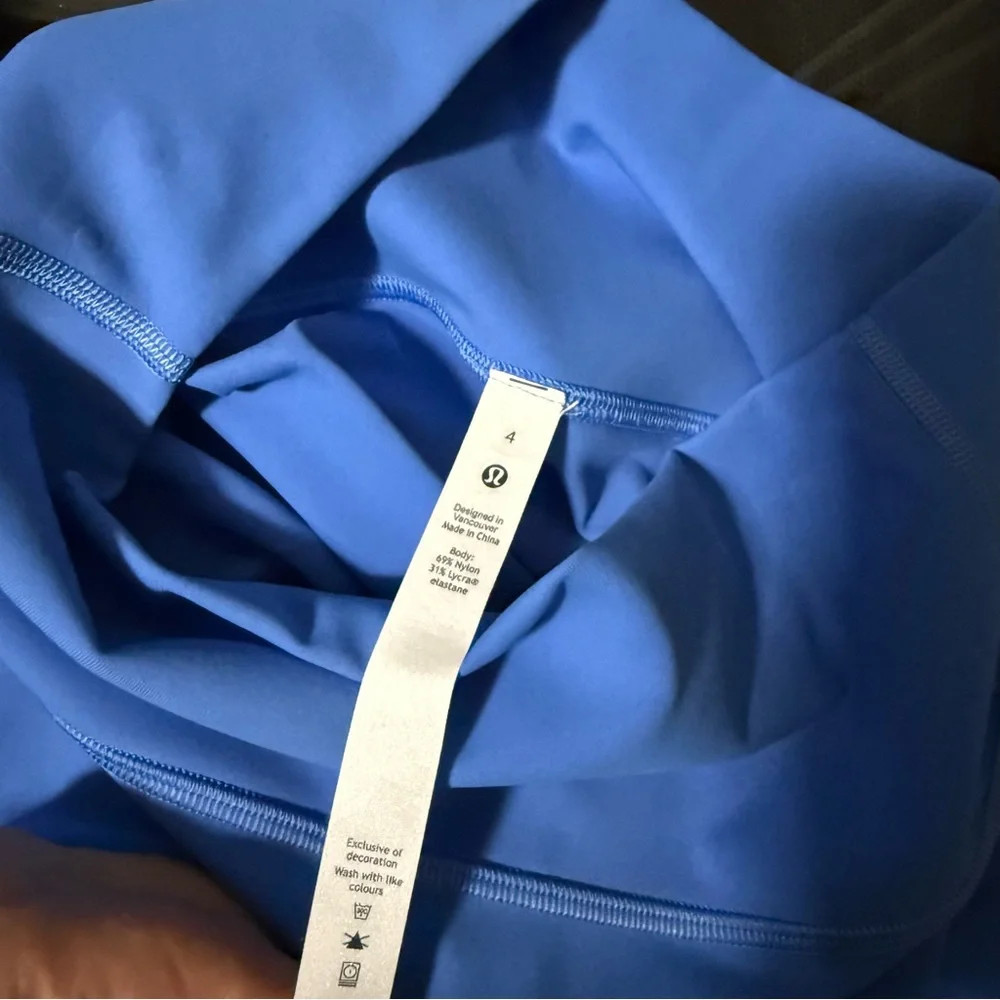 Lululemon Athletica Vibrant Blue Leggings - Picture 5 of 5